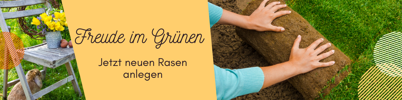 Schöner neuer Rasen mit Rollrasen von Rollrasen.de - Beste Qualität, Regional, faire Preise & gute Beratung