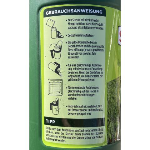 Hand-Düngerstreuer