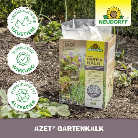 Azet® Gartenkalk 2,5kg für 50m²