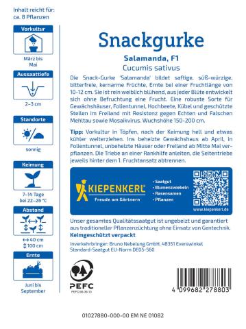 Saatgut Snackgurke