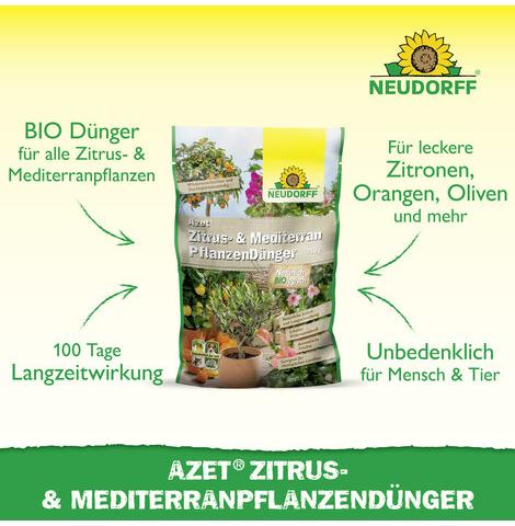 Azet® Zitrus- & Mediterranpflanzen-Dünger